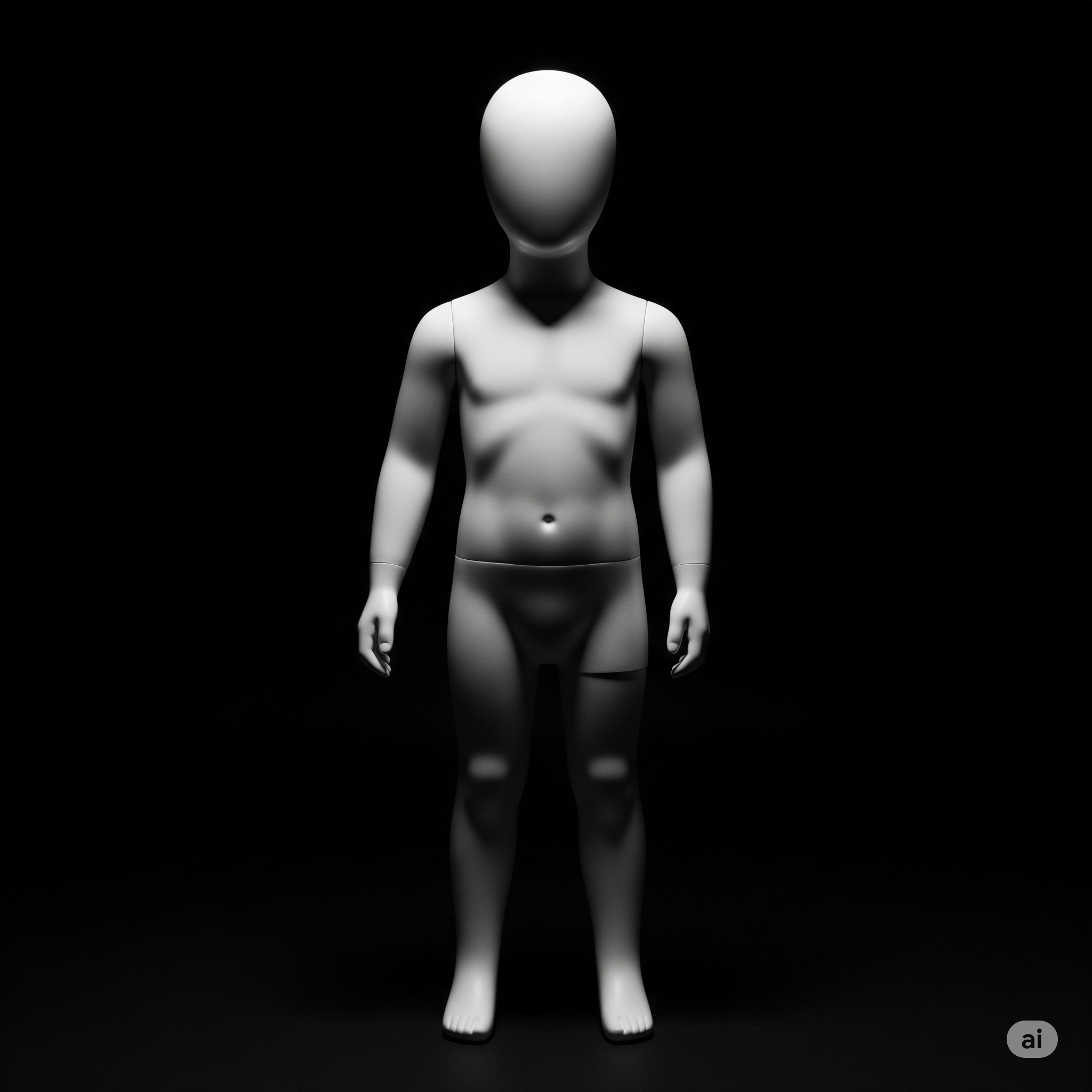 Child dress form mannequin on adjustable stand – ideal for kids’ clothing display and tailoring"